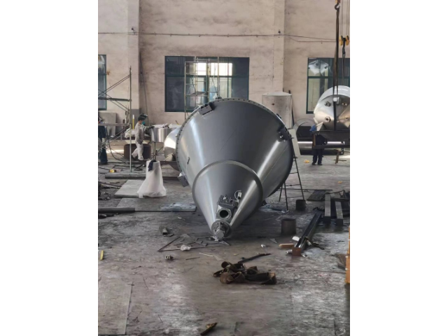 上海不锈钢双螺旋锥形混合机非标定制 上海沪龙石化工程供应