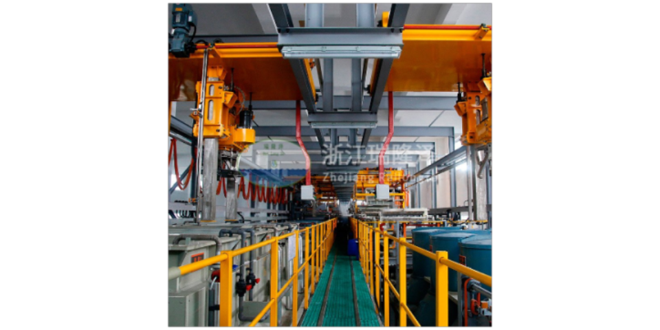 工业智能氧化自动生产线安装调试