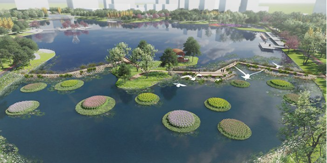 浦东新区商业园林景观设计