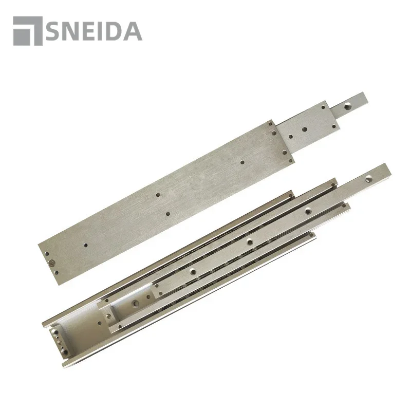 heavy-duty aluminum slides