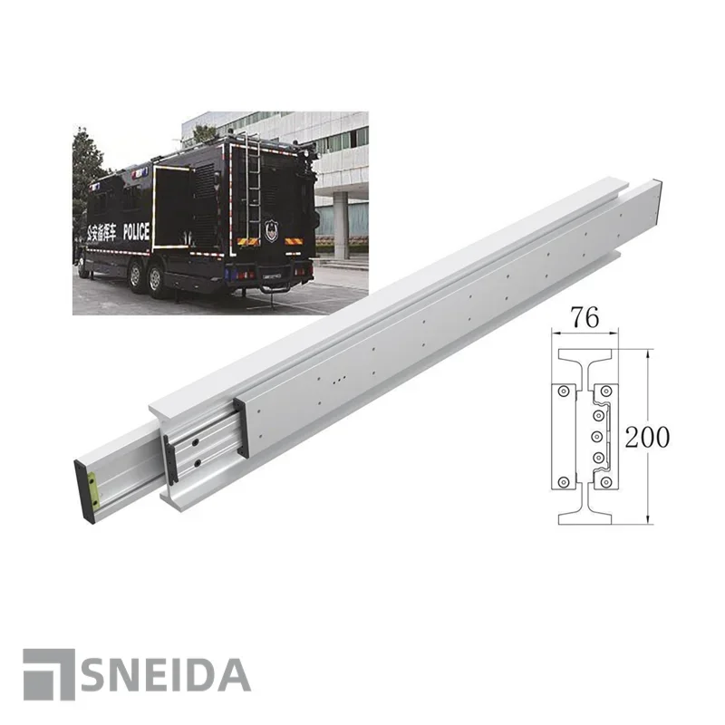 Sneida's Heavy-Duty Steel-Aluminum Telescopic Slides