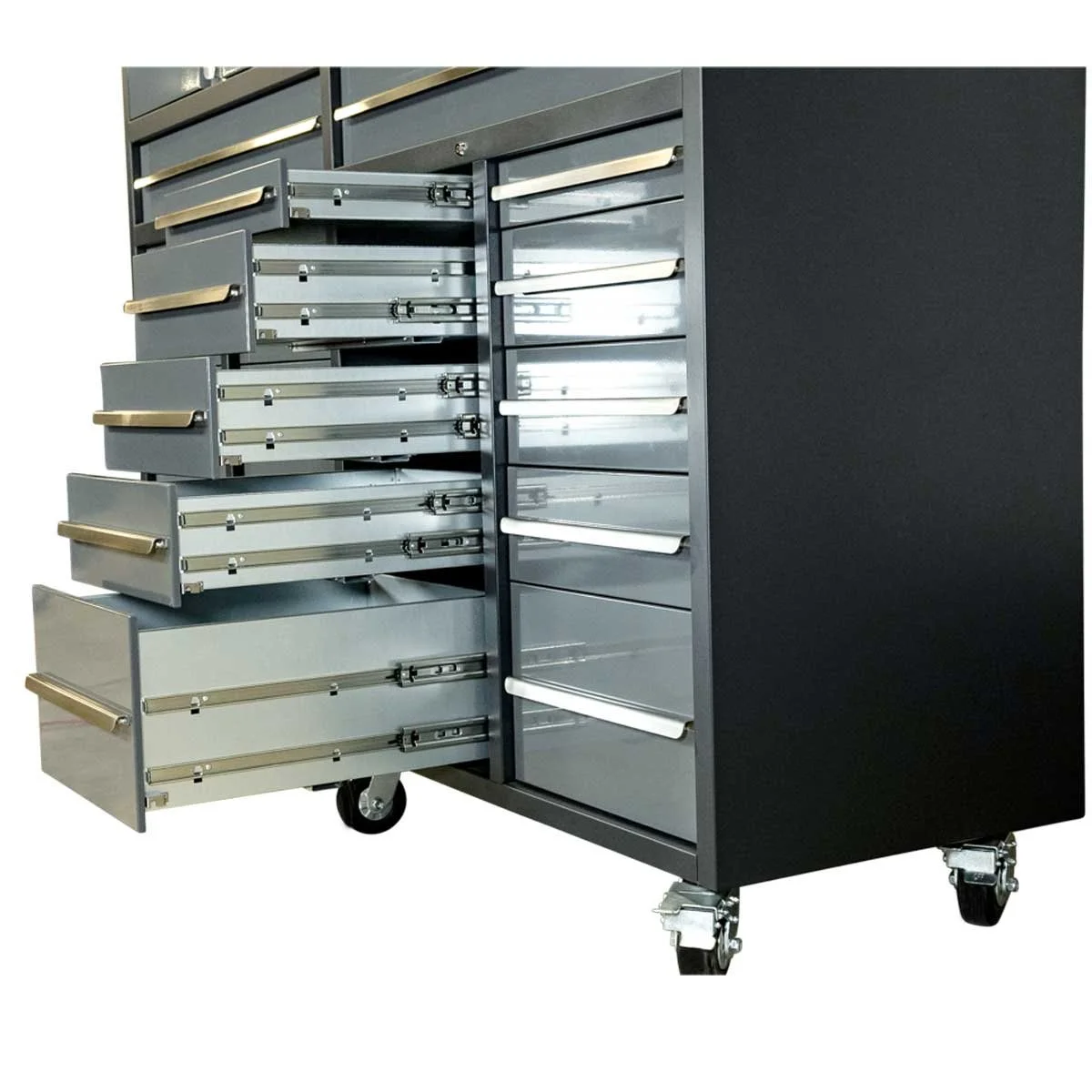 bottom-mounted drawers slides