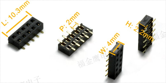 珠海2.54mm针座尺寸