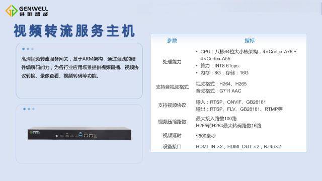 广州智能视频转流网关解决方案 南京进唯智能科技供应