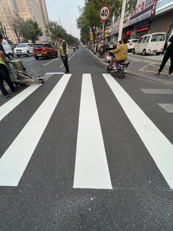 泰安市政道路劃線