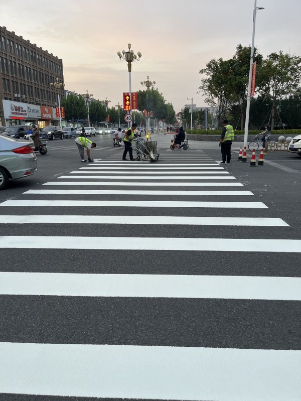 泰安市政道路劃線