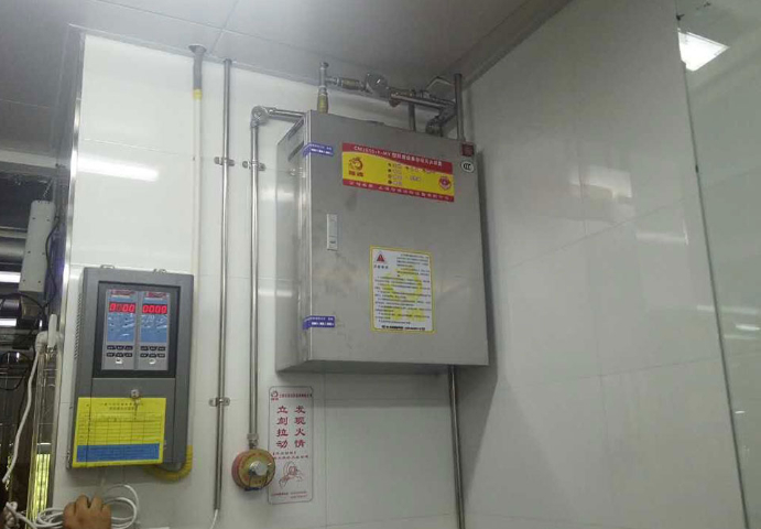 楊浦區商場餐飲廚房自動滅火系統 上海卯源消防設備供應