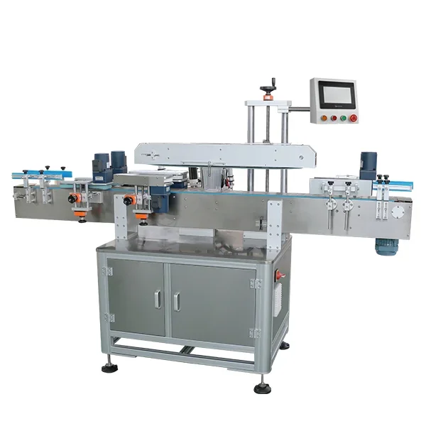 Carton box side labeling machine