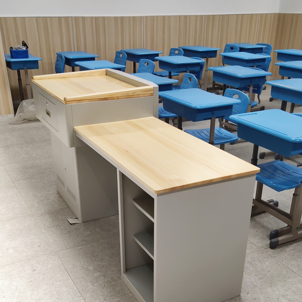 常州钢制多媒体讲台加工厂家,讲台