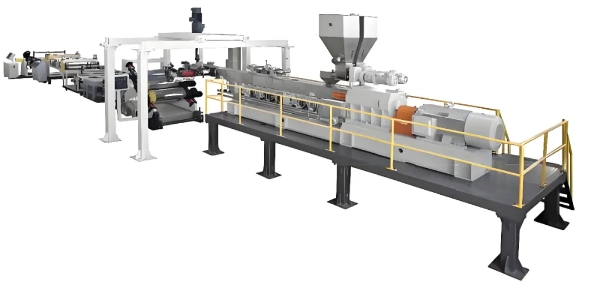 JWELL MACHINERY' PC solid sheet line