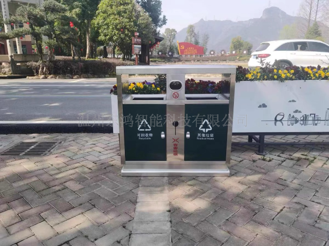 温州景区垃圾箱多少钱一个 和谐共赢 温州东鸿智能科技供应
