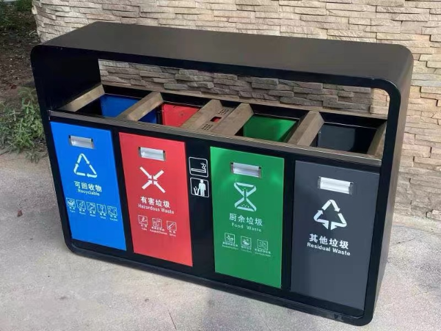 公园户外垃圾箱销售价格 和谐共赢 温州东鸿智能科技供应;