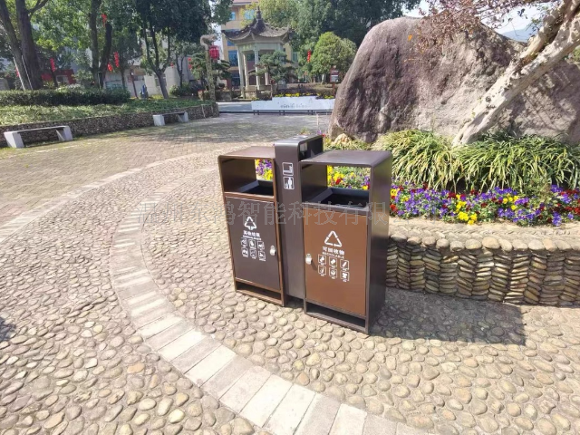 上海选购户外垃圾箱商用摇摆盖 创造辉煌 温州东鸿智能科技供应