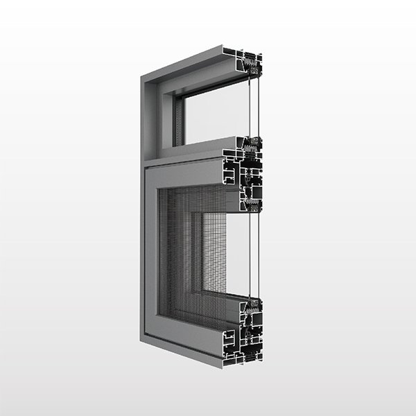 110窄邊紗窗一體系統門窗