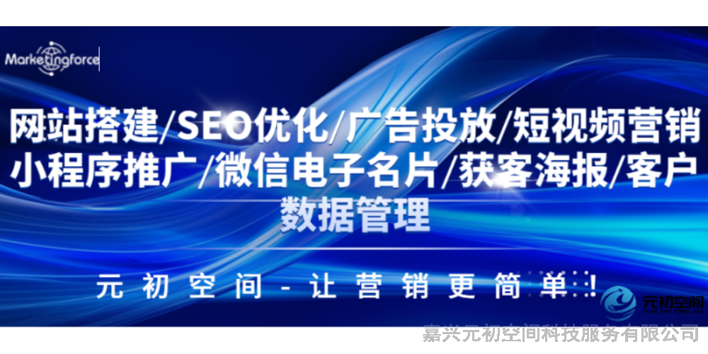 平湖高权重B2B平台推广联系方式 贴心服务 嘉兴元初空间科技服务供应