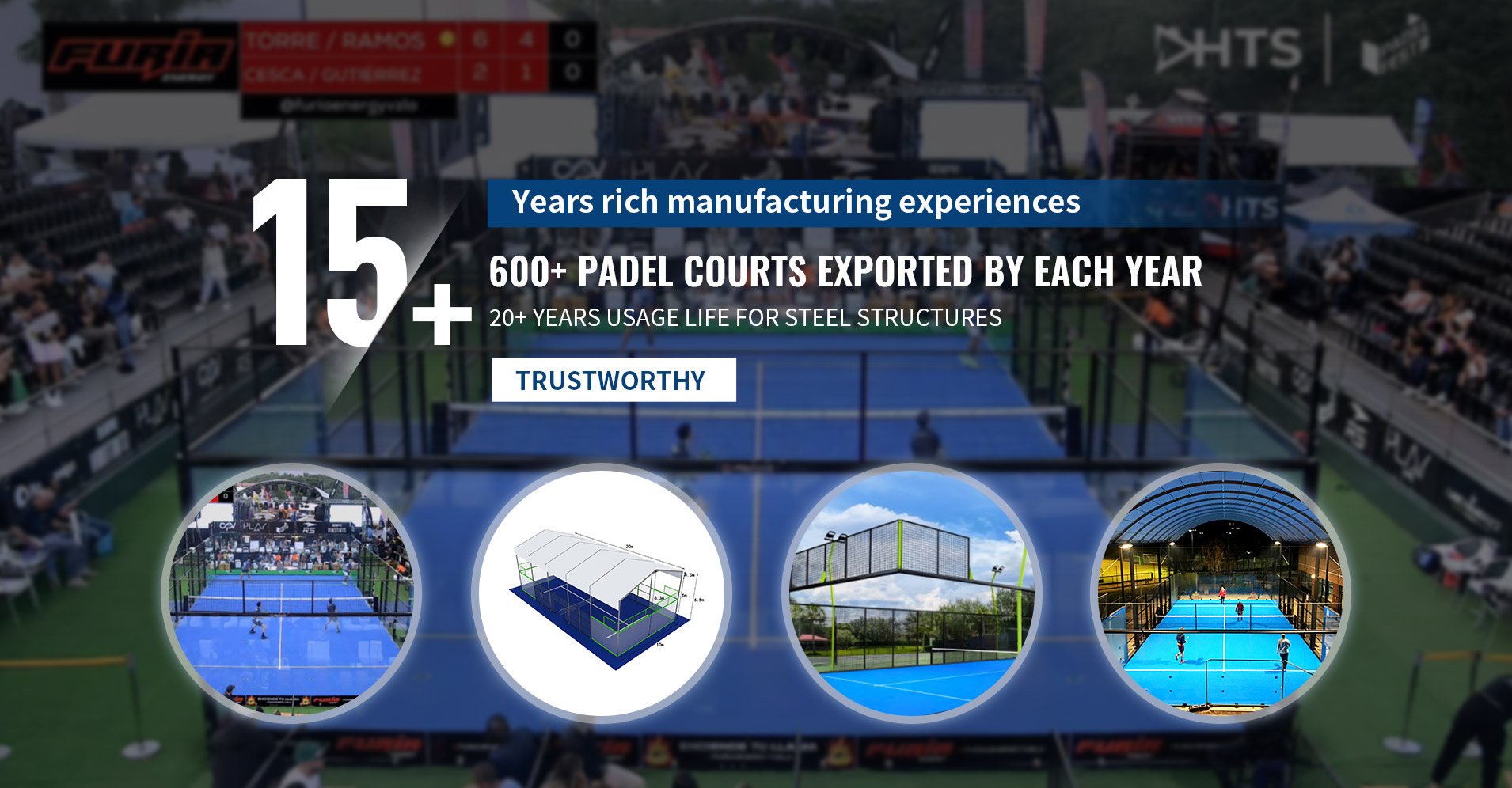 Jiu Ruo Oneness Sports Goods - Providing Padel Court Solutions For You.