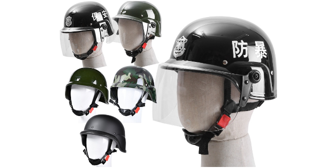 清远新型警用防暴头盔生产厂家