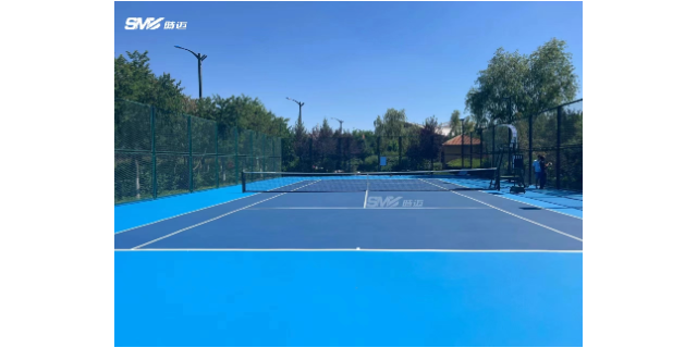 三亚高回弹网球场地工程承包,网球场地
