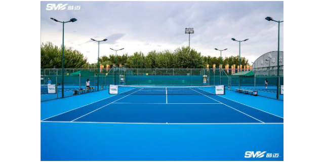 无锡硅PU网球场地市场报价,网球场地