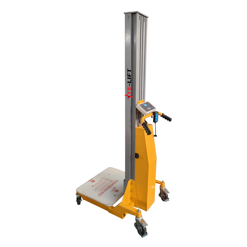 TELIFT Aluminium Mono Mast Ball Screw Structure Electric Lifter