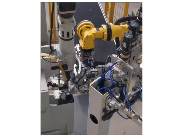 苏州机器人点焊生产线工作站,机器人点焊生产线