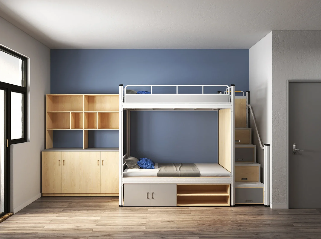 Single Middle Ladder with Bunk Bed