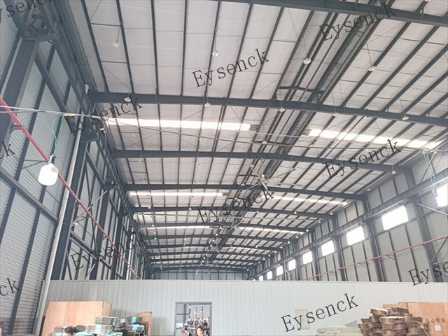玻璃制品厂大型工业风扇触屏控制,大型工业风扇
