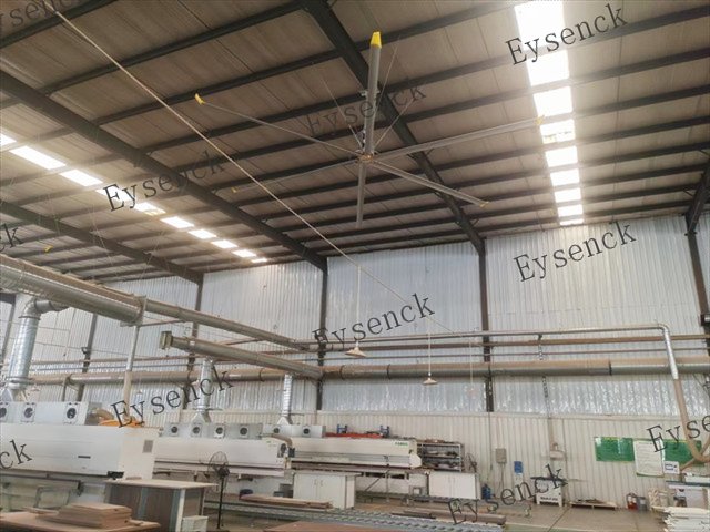 玻璃制品厂大型工业风扇触屏控制,大型工业风扇