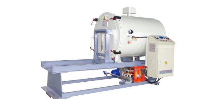 electric vacuum heating furnace for cleaning spin packs