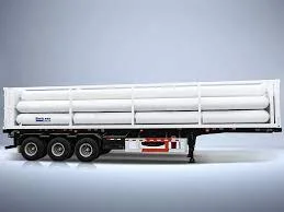 Tube skid CNG trailer