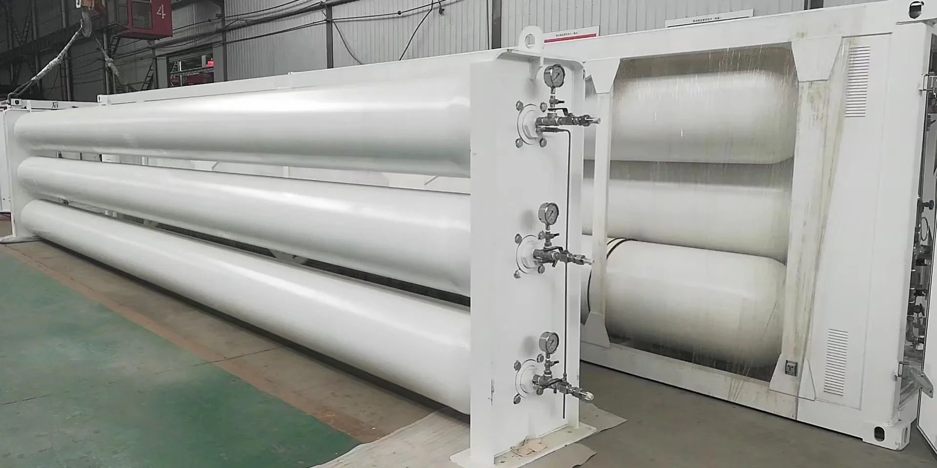 Industrial Gas Tube Skid