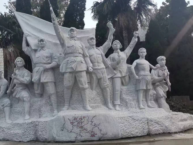 台州校园石材雕塑设计 杭州欣禾雕塑艺术供应