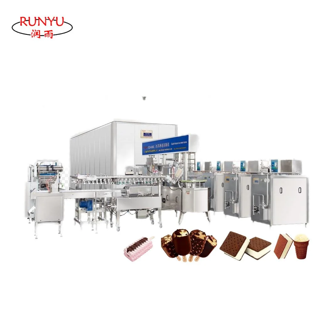 sandwich ice cream packing machine
