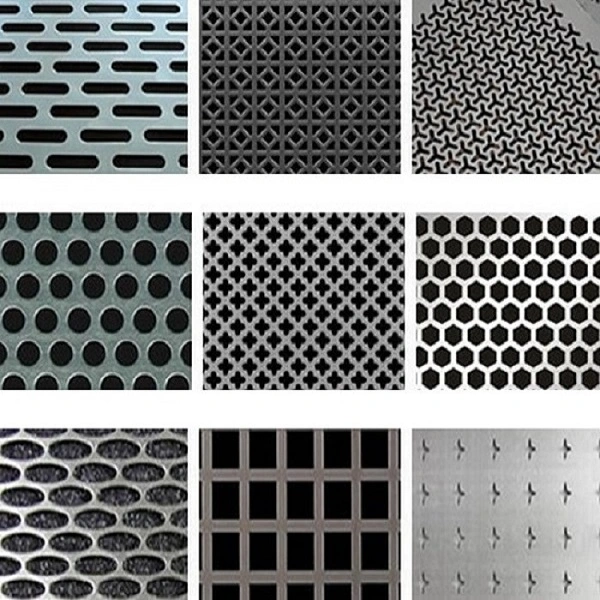 Galvanized Metal Plate Rectangular Holes Perforated Slotted Aluminum Sheet