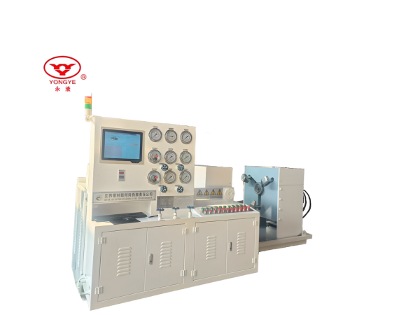 YFT-200 PLC 系統(tǒng)平臥抱爪型閥門測試臺 用于直通法蘭式閥門性能檢測