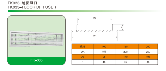 FK033-地面風(fēng)口