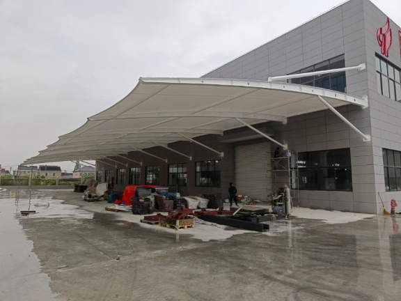 平凉膜结构 欢迎来电 宁波市鄞州五乡绿彩遮阳篷供应