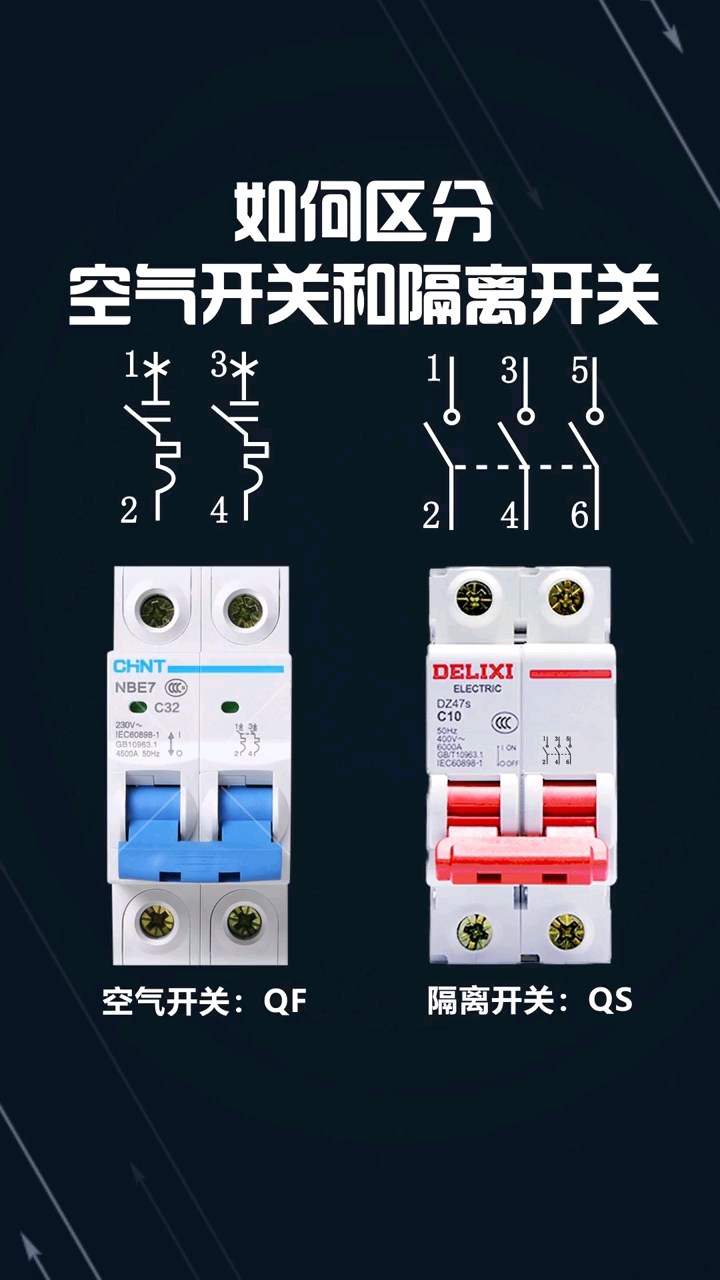 隔离开关|断路器|空开