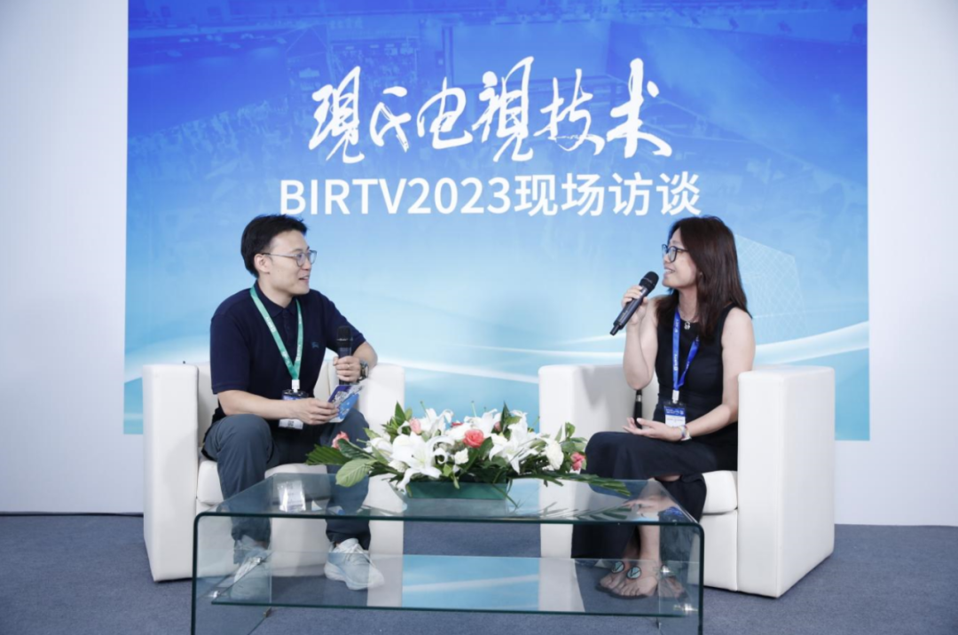 BIRTV2023 | 成豐連接總經(jīng)理童斌斌女士接受央視網(wǎng)直播訪談