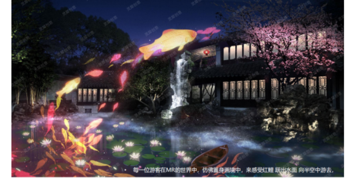 四川创意夜游灯光设计方案 苏州灵犀创意科技供应