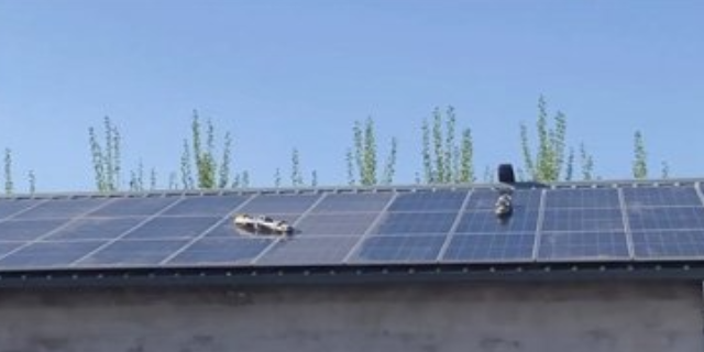 智能一级太阳能伏车棚清洗机器人厂家 苏州翼博特智能科技供应