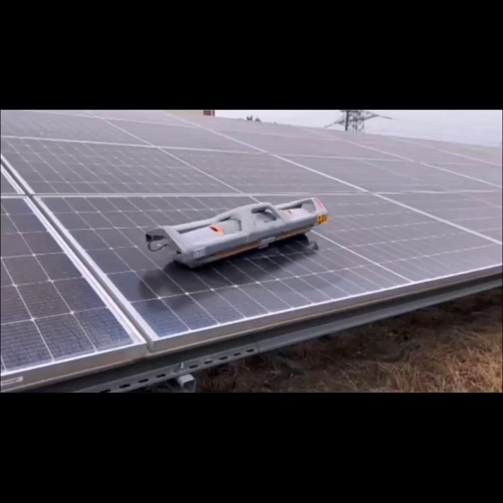 陕西太阳能发电清洗机器人,清洗