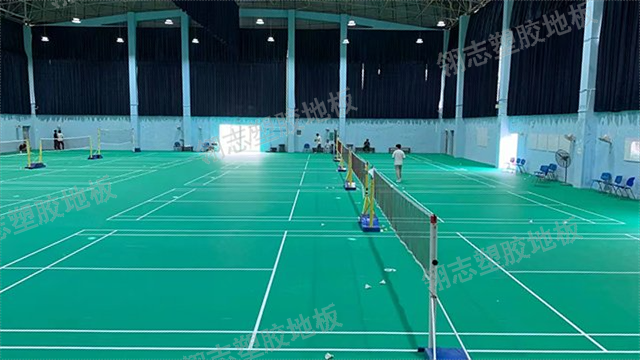 南雄市网球塑胶地板多少钱一方 深圳市翎志运动地板供应
