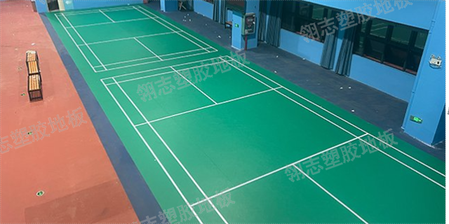 柳州市网球塑胶地板对比价 深圳市翎志运动地板供应