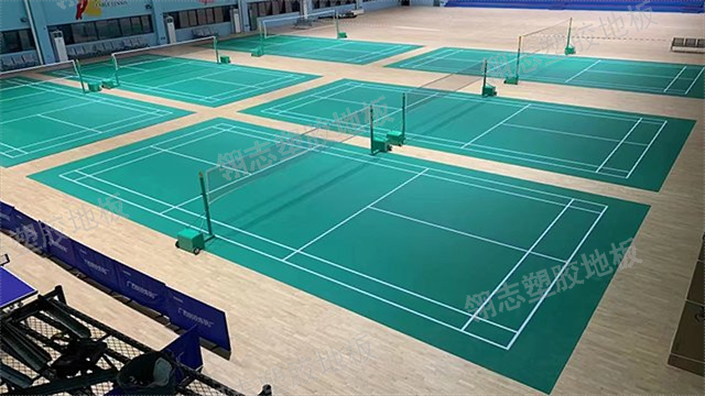 北海市网球塑胶地板厂家批发价 深圳市翎志运动地板供应