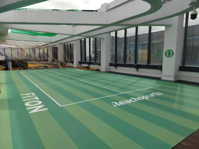 匹克球场丙烯酸卷材现价 推荐厂家 深圳市翎志运动地板供应