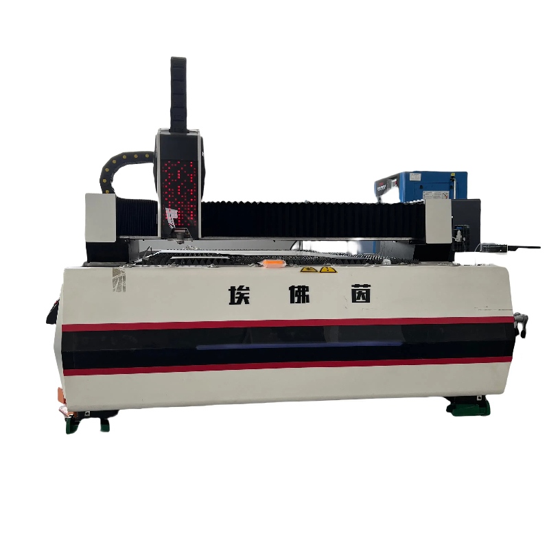 Open dual drive fiber laser cutting machine