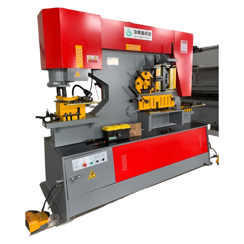 Hydraulic combined punching and shearing machine