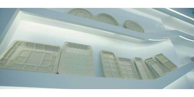 内蒙古纸浆模塑无盖餐盒 G-COVE 上海福鹏绿科环保科技集团供应;