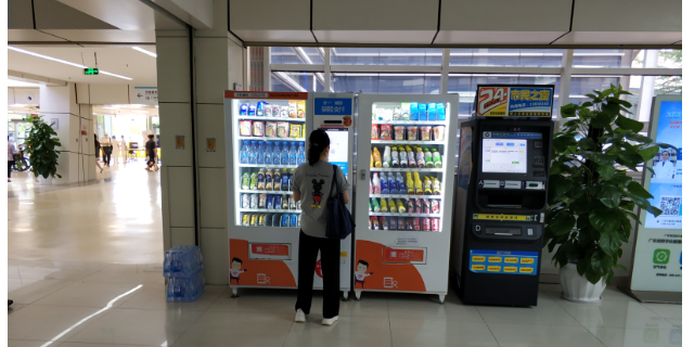 广东食堂自动贩卖机零费用投放安装